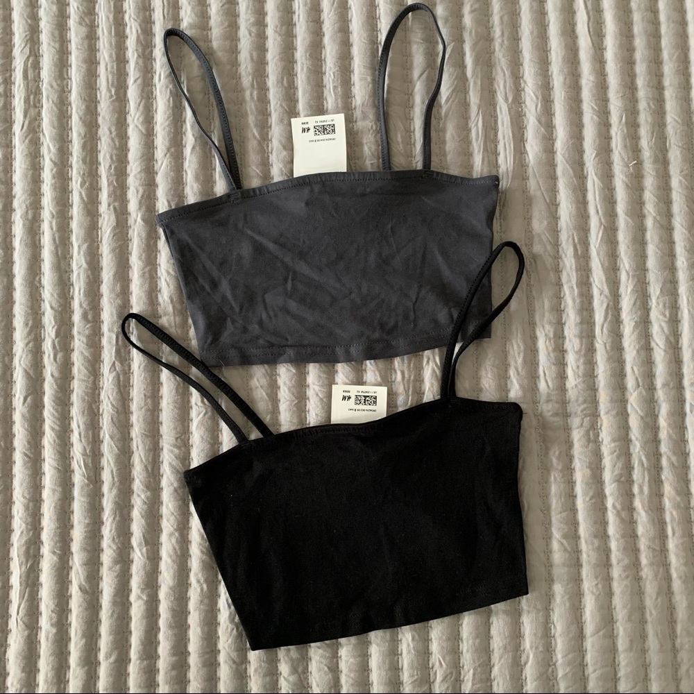 2 NWT H&M Tube tops